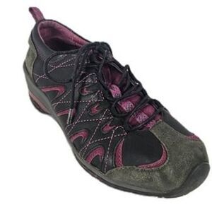 Jambu All Terra Lace Up Trail Water Ready Shoe Black Pink Size 7.5